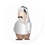 Arab man stickers