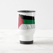 Arab Revolt Waving Flag Coffee Mugs