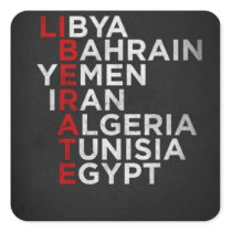 Arab Spring Sticker