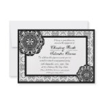 Arabesque Black Lace, 3.5x5 engagement