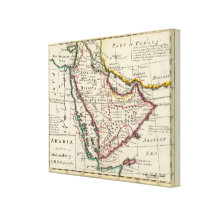 Arabia 4 stretched canvas print