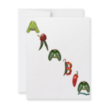 Arabia Chilli Peppers invitations