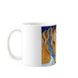 Arabian Blues Belly dance Mug Half Wrap