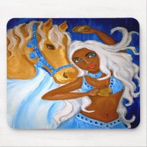 Arabian Blues Mouse Pad mousepads