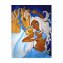 Arabian blues Postcard postcards