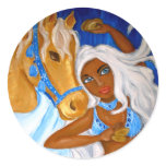 Arabian Blues Sticker