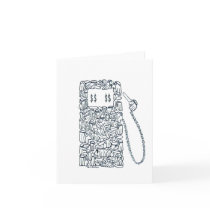 Arabian Gas Pump Greeting Card