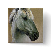 Arabian (head study) button