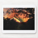 Arabian Horse against sky mousepads