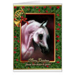 Arabian Horse Blank Christmas Card