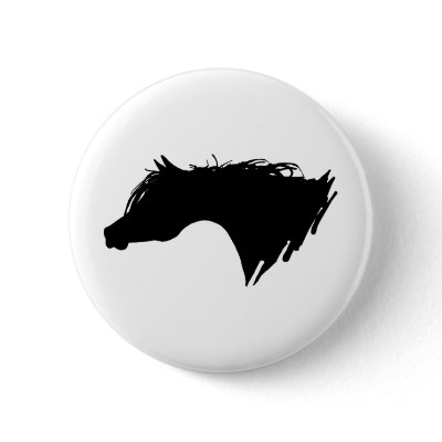 Arabian Horse Head Pins by PaintingPony