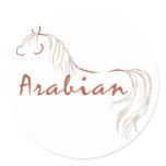 Arabian Horse stickers
