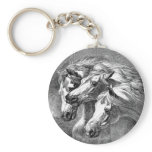 Arabian Horses Keychain