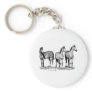 Arabian Horses Keychain