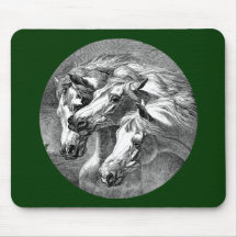 Arabian Horses Mouse Pad