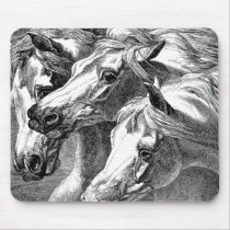 Arabian Horses Mouse Pad