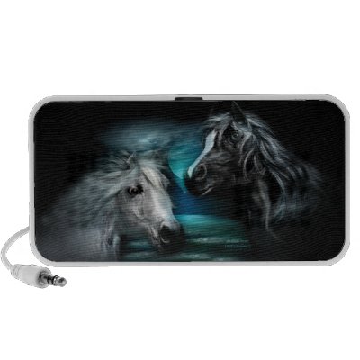 Arabian Moon Art Doodle Speaker by romanceworks