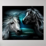 Arabian Moon Art Poster/Print
