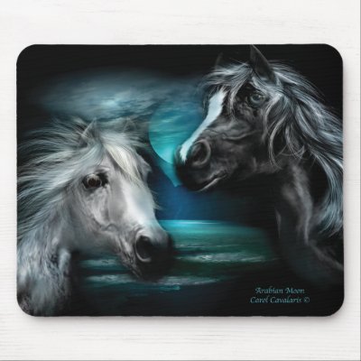 Arabian Moon Mousepad by romanceworks