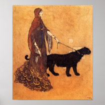 Arabian Nights by Edmund Dulac Poster