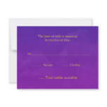 Arabian Nights RSVP Response Cards invitations