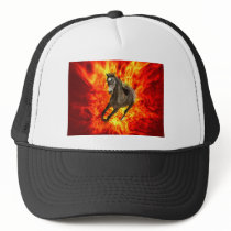 Arabian on fire