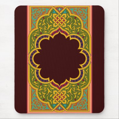 Arabian Pattern 5 mousepad by funny_tshirt