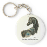 arabian watercolor keychain