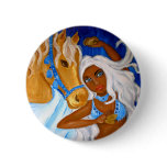 Arabianb Blues Button