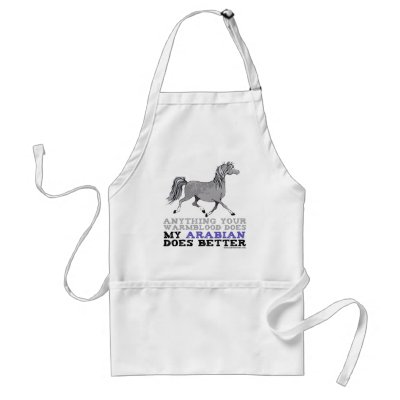 Arabians Do It Better Aprons by PaintingPony