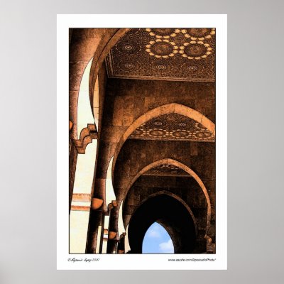 Arabic Architecture Poster by 2lpzstudioPhoto