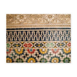 Arabic Texture Tiles postcards