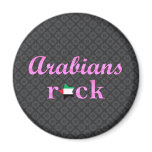 arabs Rock - Cute Pink Refrigerator Magnet