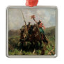 Arabs with a Falcon Christmas Ornament