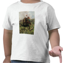 Arabs with a Falcon Tee Shirt