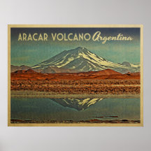Aracar Volcano Argentina Posters