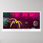 Arachnid Sunset posters