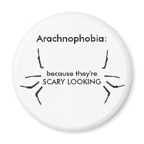 Arachnophobia Refrigerator Magnets