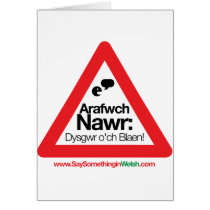 ARAFWCH cards