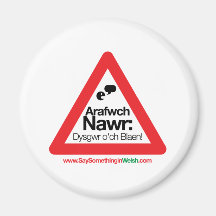ARAFWCH REFRIGERATOR MAGNET