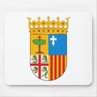 Aragon Coat of Arms Mousepad by FlagTshirts