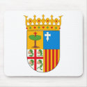 Aragon Coat of Arms Mousepad