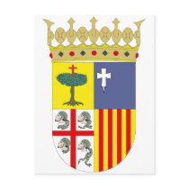 Aragón Coat of Arms Official Spain Symbol Heraldry