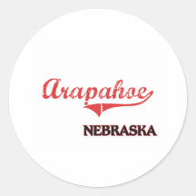 Arapahoe Nebraska City Classic Sticker