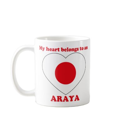 Araya Mugs by ValentinesDayTshirts