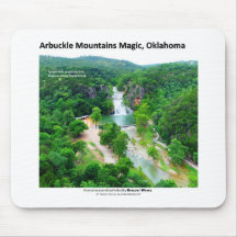 Arbuckle Mountains II - Turner Falls, Oklahoma Mousepad