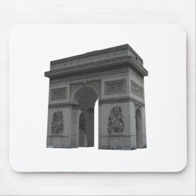 Arc de Triomphe: 3D Model: Mousemats by spiritswitchboard