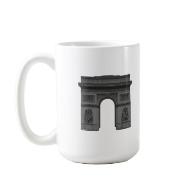 Arc de Triomphe: 3D Model: Coffee Mug by spiritswitchboard
