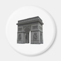 Arc de Triomphe: 3D Model: Refrigerator Magnets