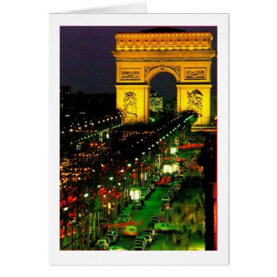 Arc de Triomphe Cards by parisian007